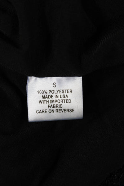 Nonchalant Label Women Dress Pants Black Pull On Polyester Size S