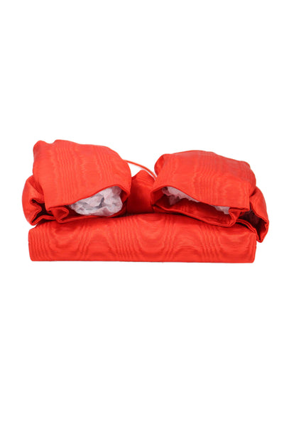 Loeffler Randall Womens Boe Accent Small Shoulder Bag Orange