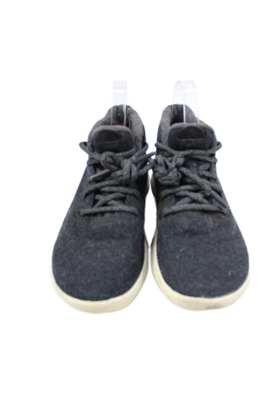 Allbirds Womens Lace Up Round Toe Wool Running Sneakers Gray White Size 7