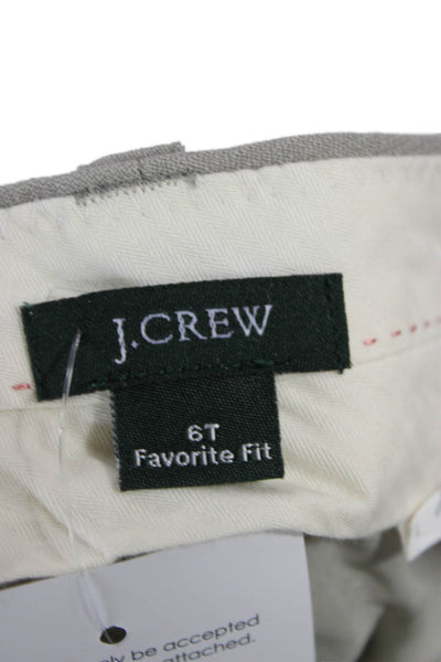 J Crew Women Gray Wool Dress Pants Tall Size 6