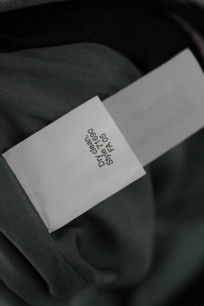 J Crew Womens Dress Pants Gray Wool Zip Size 6