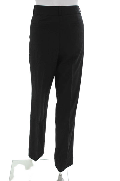 Banana Republic Women Dress Pants Black Wool Zip Inseam 32 Size 8