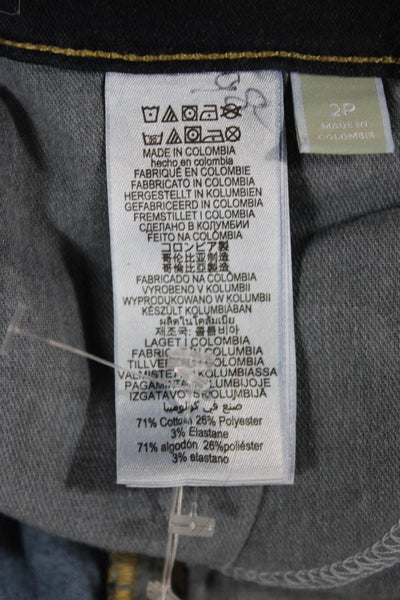 Michael Kors Women Skinny Jeans Blue High Rise Size 2P