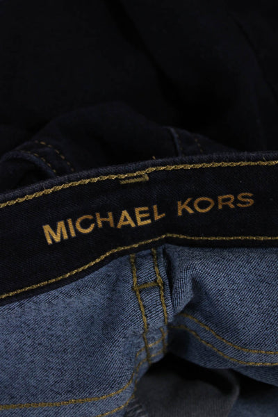 Michael Kors Women Skinny Jeans Blue High Rise Size 2P