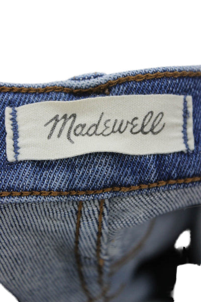 Madewell Women Skinny Jeans Blue High Rise Cotton Size 25