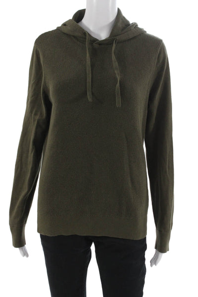Banana Republic Mens Green Cotton Pullover Sweater Long Sleeve Size S