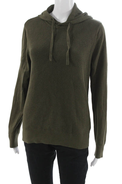 Banana Republic Mens Green Cotton Pullover Sweater Long Sleeve Size S