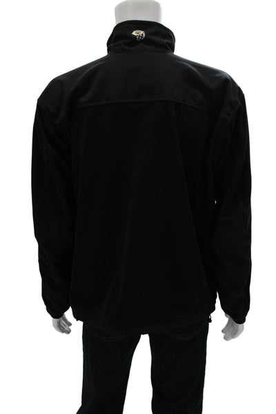 Mountain Hard Wear Mens Basic Jacket Black Polyester Zip Long Sleeve Size XL