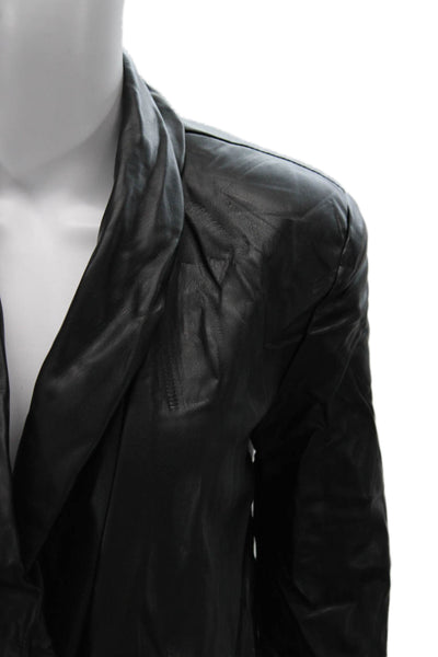 Nonchalant Label Women One Piece V Neck Long Sleeve Black Polyester Size XS