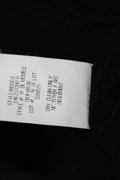 Helmut Women One Shoulder Micro Modal Tunic Black Sleeveless Size PP