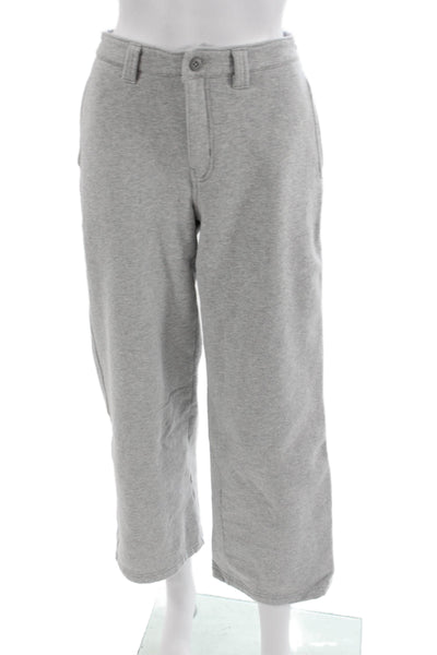 TNA Women Gray Cotton Sweatpants Button Size XS