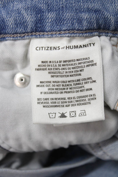 Citizens of Humanity Womens Skinny Blue Jeans Size 24
