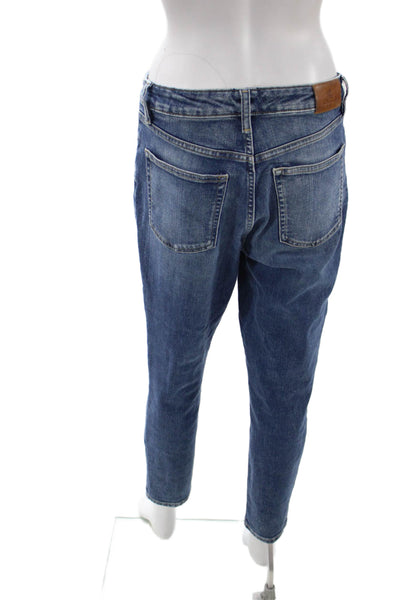 Lauren Ralph Lauren Womens Straight Blue Jeans Size 8