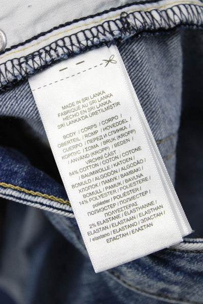 Lauren Ralph Lauren Womens Straight Blue Jeans Size 8