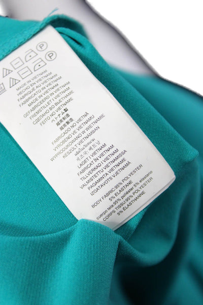 Michael Michael Kors Womens Green T-Shirt Dress Short Sleeve Round Neck Size M
