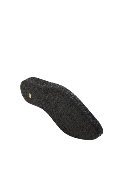 Raquel Allegra Womens Leather Pointed Toe Flats White Size 39 9