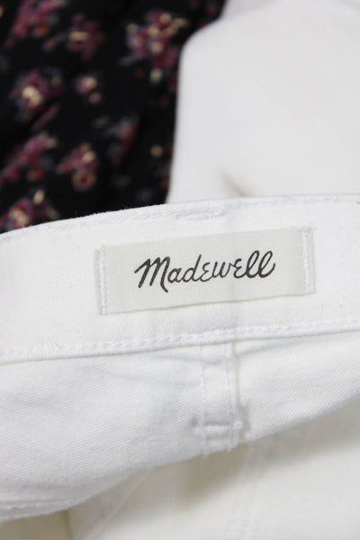 Madewell Womens White High Rise Skinny Jeans Size 27