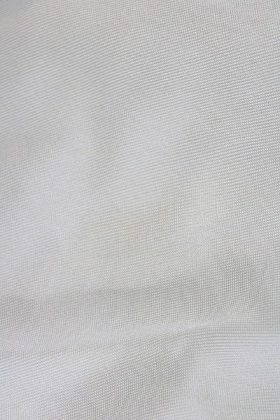 Ralph Lauren Women Sheath Dress Ivory Sleeveless Round Neck Viscose Size S