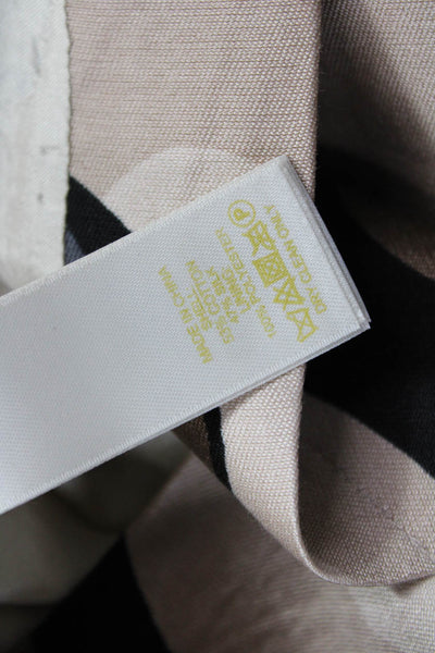Kate Spade New York Womens Sheath Dress Beige Sleeveless Cotton Size 2
