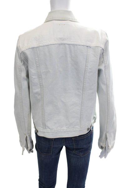 Levi Strauss & Co Womens Basic Cotton Button Long Sleeve Jacket Size L