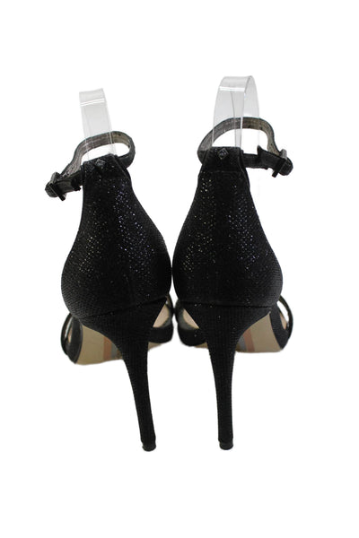 Sam Edelman Womens Ankle Strap Ariella Sandal Heels Black Size 7.5