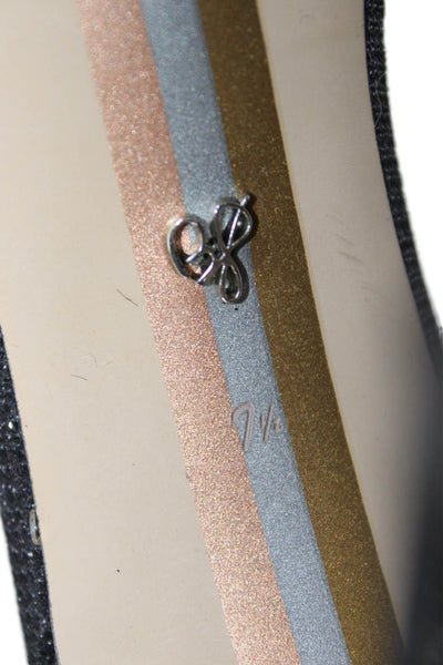 APL Womens Quilted Texture Lusso Slide On Sandals Beige Size 9