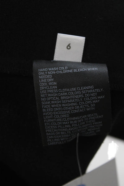 Uniqlo Womens Black Basic Blazer Button Long Sleeve Polyester Size XS