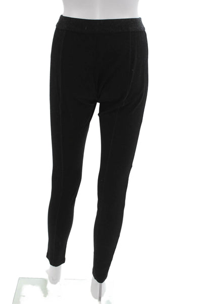 J Crew Women Ankle Pants Black Viscose Zip Size 4