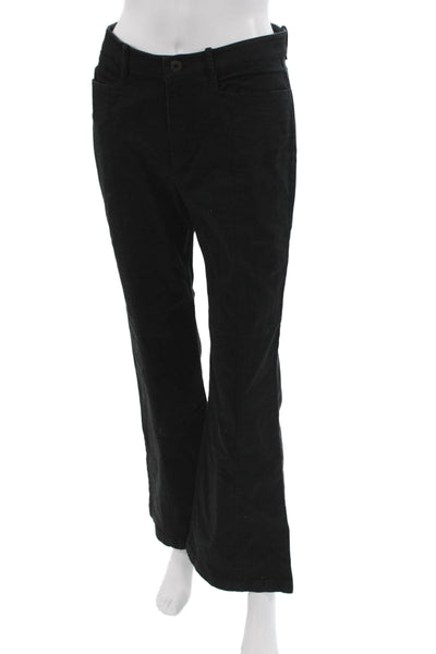Proenza Schouler White Label Womens Black Cotton Pants Size 6