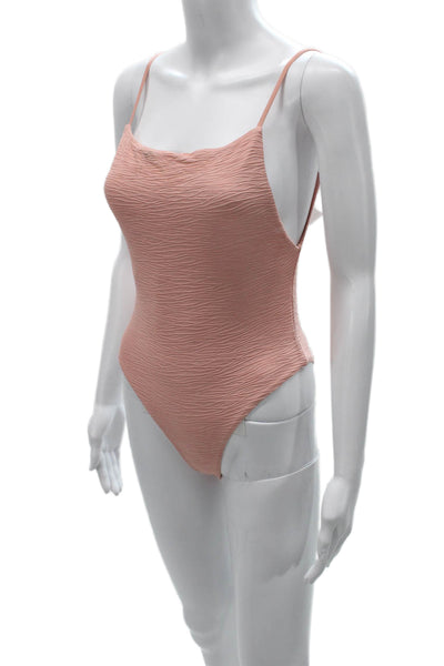 Nonchalant Label Women Pink One Piece Swimsuit Size M