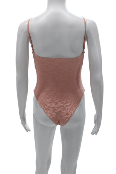 Nonchalant Label Women Pink One Piece Swimsuit Size M