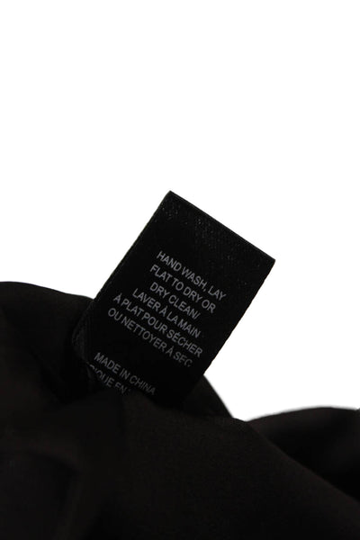 Allison Women Brown Floral V-Neck Spaghetti Strap Camisole Zip Size XS