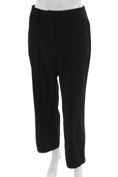 Greylin Anthropologie Women Black Dress Pants Polyester Solid Size S