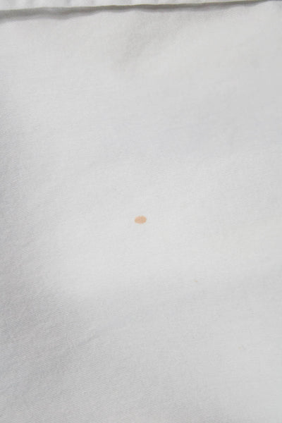 Everlane Women Basic Collared Button-Up Long Sleeve White Cotton Size 2