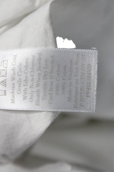 Everlane Women Basic Collared Button-Up Long Sleeve White Cotton Size 2