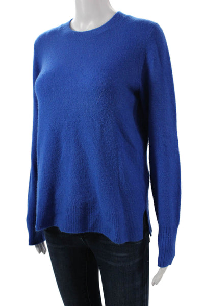 J Crew Women Pullover Sweater Blue Crew Neck Long Sleeve Size XS