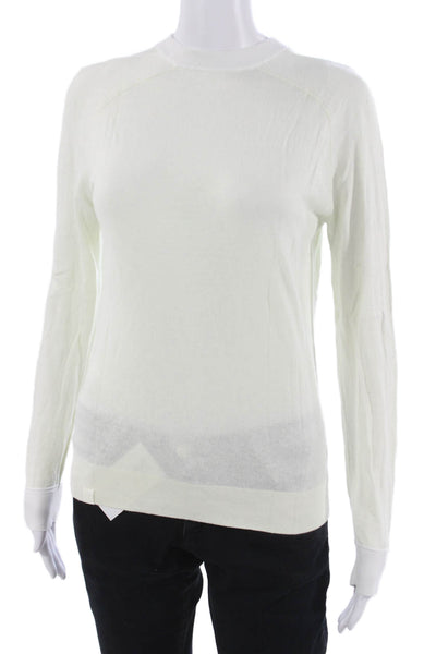 Lululemon Women Pullover Sweater Green Crew Neck Long Sleeve Poly Blend Size XS