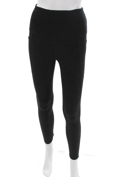 Beyond Yoga Womens Ankle Black Polyester Leggings Size S