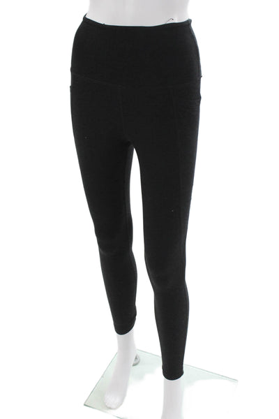 Beyond Yoga Womens Ankle Black Polyester Leggings Size S