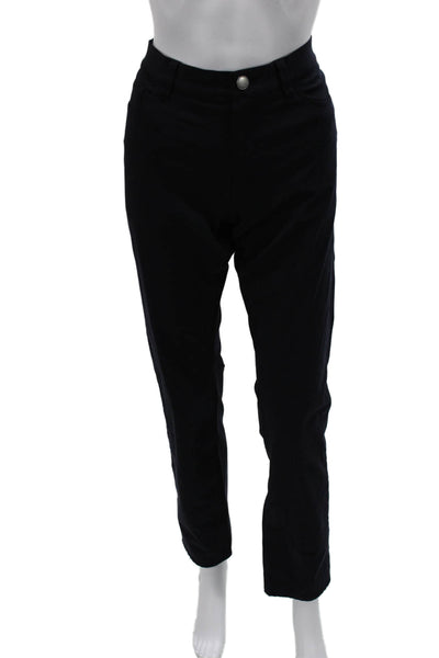 Theory Mens Blue Nylon Pants Button Inseam 32 Size 31