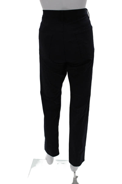 Theory Mens Blue Nylon Pants Button Inseam 32 Size 31