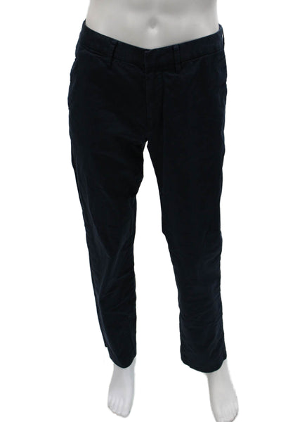 Bonobos Mens Chino Pants Blue Cotton Zip Size 32