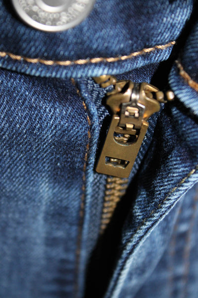 Levi's Mens Tapered Blue Jeans Cotton Zip Size 30