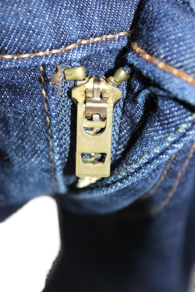 Levi Strauss & Co Mens Tapered Blue Cotton Blend Jeans Size 40