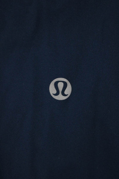 Lululemon Womens Ankle Leggings Blue Nylon Blend Size 4