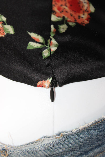 Bardot Women Camisole Multicolor Floral Square Neck Size XS