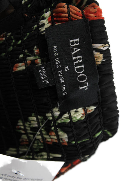 Bardot Women Camisole Multicolor Floral Square Neck Size XS