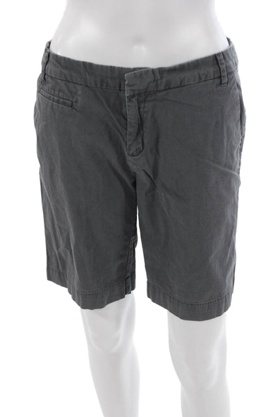 Patagonia Womens Gray Chino Shorts Organic Cotton Size 8