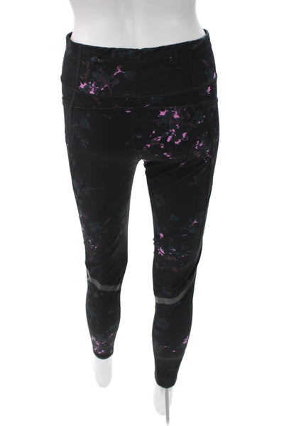 Sweaty Betty Womens Floral Multicolor Polyamide Leggings Size M
