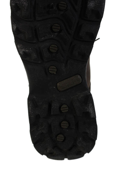 Timberland Mens Leather Lace Up Work Ankle Boots Brown Size 12 Wide